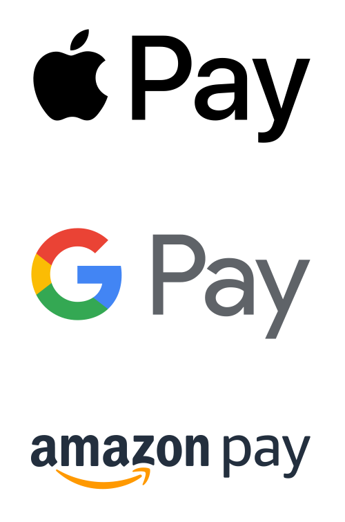 Apple Pay, Google Pay, amazon pay