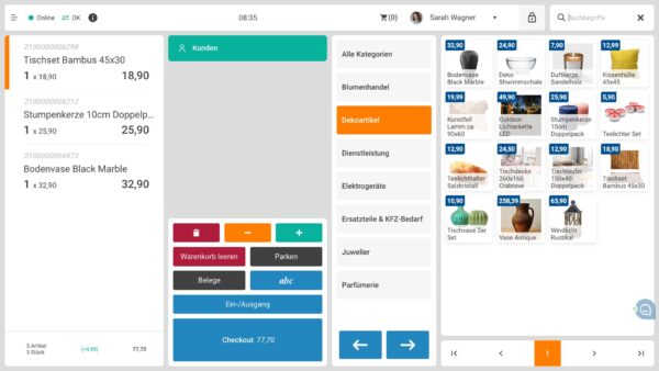 ETRON onRetail basiert auf den neuesten und fortschrittlichsten Technologien